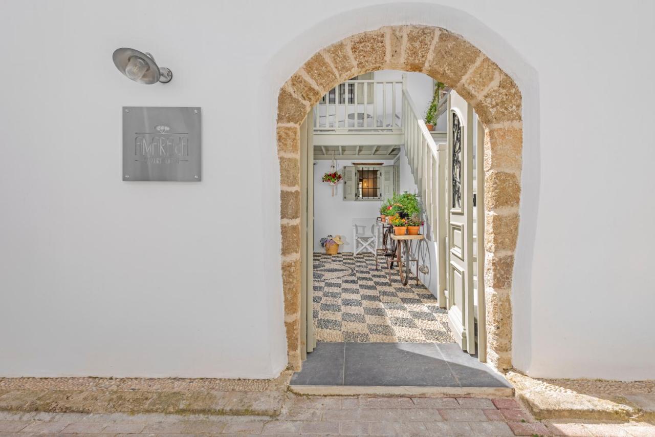 Amarada City Suites Rhodes City Exteriör bild